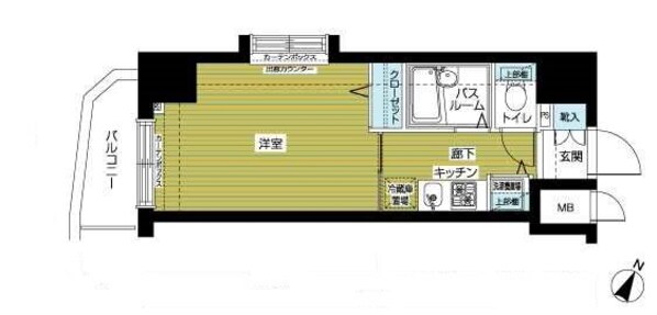 トーシンフェニックス大森町の物件間取画像